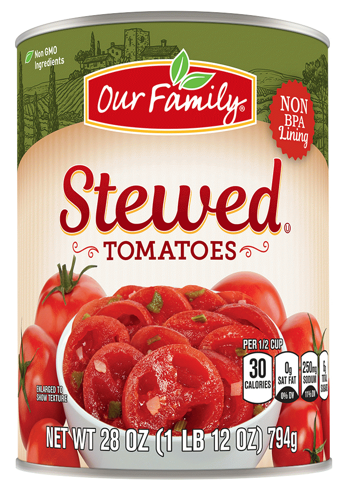 Our Family  stewed tomatoes Full-Size Picture